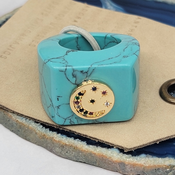 Anthropologie Jewelry - Anthropologie Turquoise Mystical Ring
